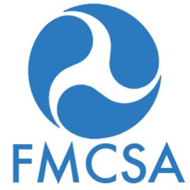 FMCSA logo representing auto transport safety and regulations.